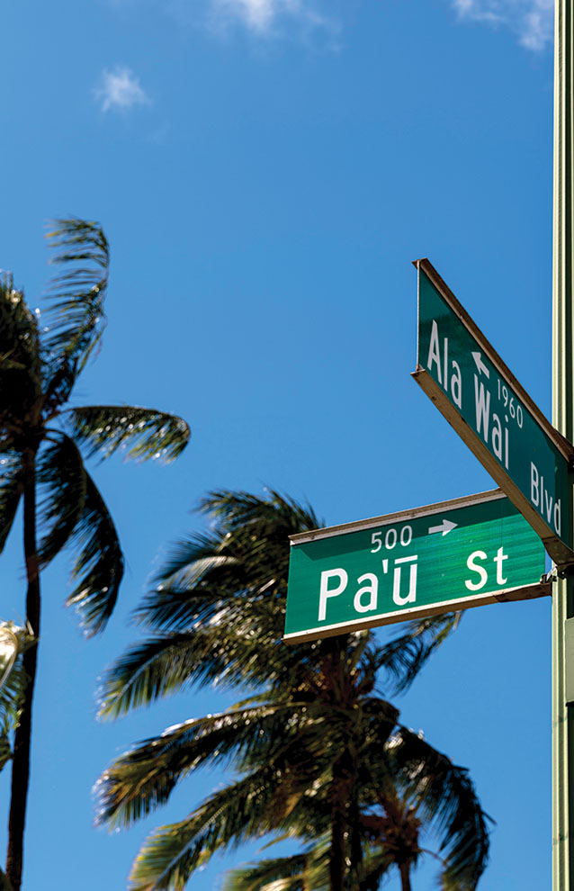 a street sign on a pole