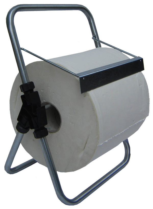 sconto Porta Rotolo a Cavalletto da Banco per Carta Asciugamani Multiuso 30 cm in Acciaio 8055E Agrati