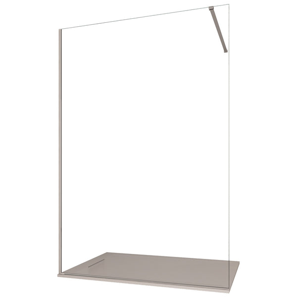 Parete Doccia Walk-In H195 cm in Cristallo 8mm Trasparente Bonussi Nives Varie Misure acquista